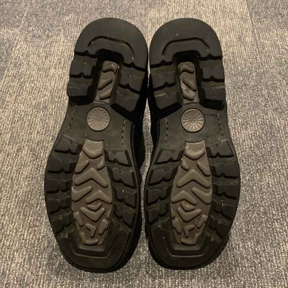 Men’s UGG® Australia Rockville II 3040 Black Leather Biker Boots (EUC) - Picture 7 of 8